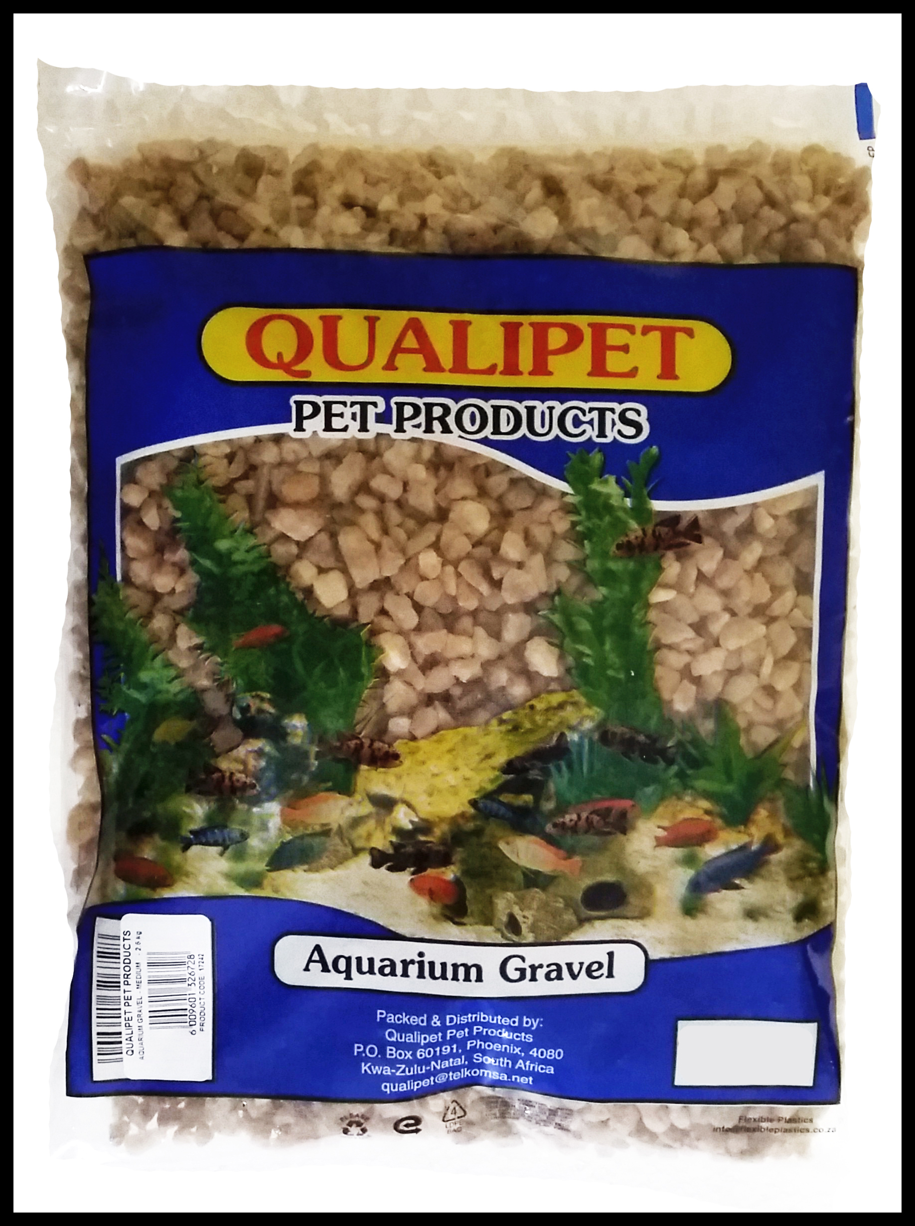 AQUARIUM GRAVEL - MEDIUM BROWN - 5KG